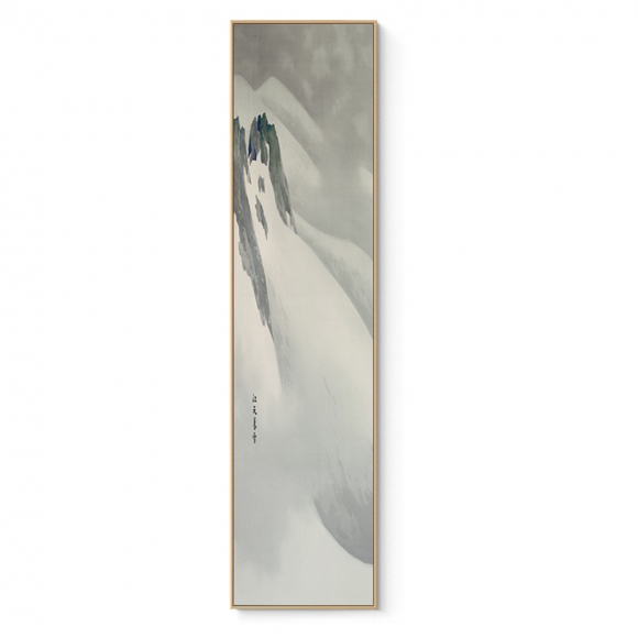 인테리어 수묵 담채화 캔버스 그림액자D(150cm*40cm)