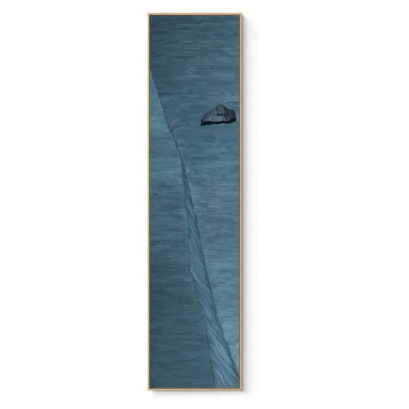 인테리어 수묵 담채화 캔버스 그림액자E(150cm*40cm)