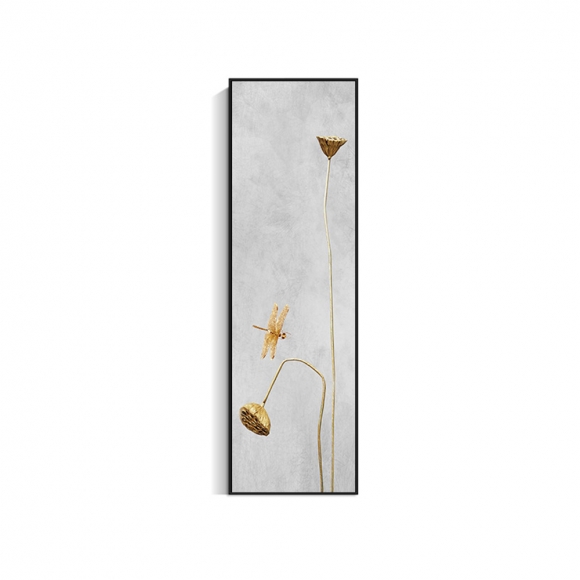 인테리어 수묵 담채화 캔버스 그림액자I(150cm*40cm)