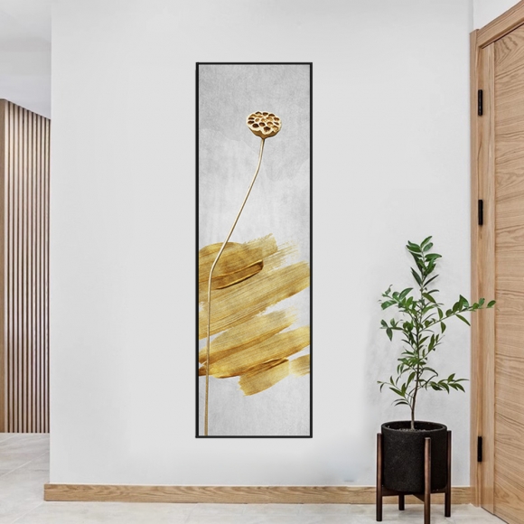 인테리어 수묵 담채화 캔버스 그림액자J(150cm*40cm)