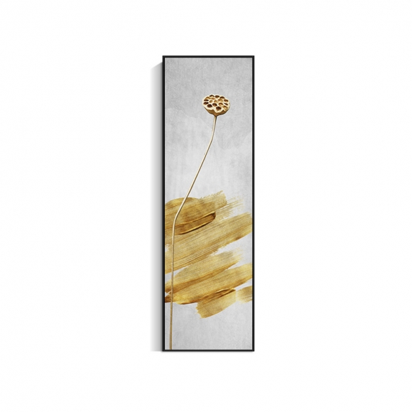 인테리어 수묵 담채화 캔버스 그림액자J(150cm*40cm)