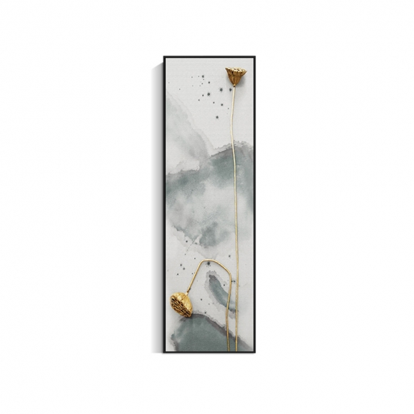 인테리어 수묵 담채화 캔버스 그림액자L(150cm*40cm)