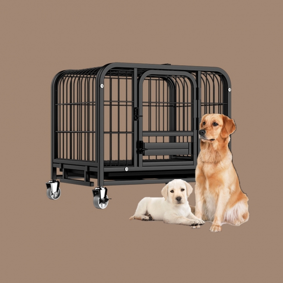 철제 강아지 사각 케이지(62cm*46cm*55cm)