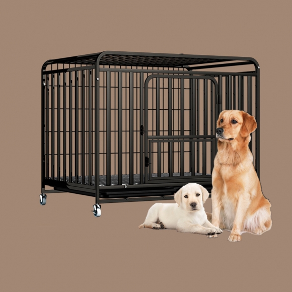 철제 강아지 사각 케이지(110cm*75cm*95cm)