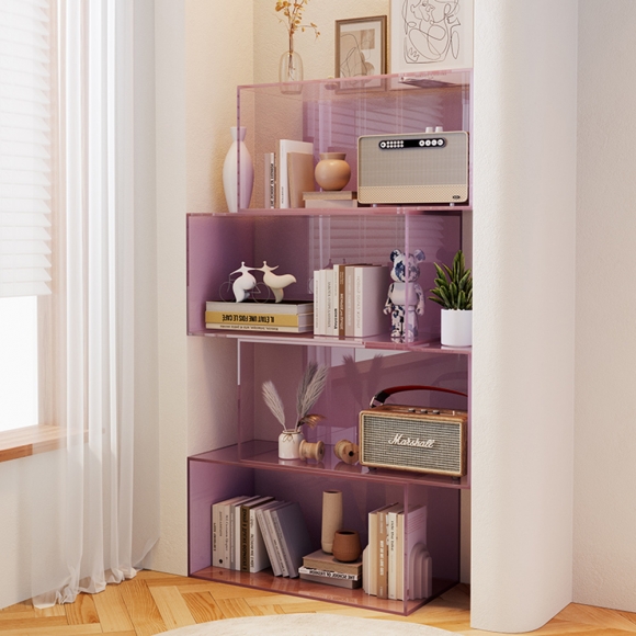 인테리어 오픈형 다용도 진열장(240cm)