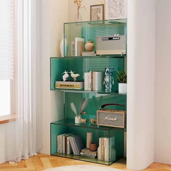 인테리어 오픈형 다용도 진열장(240cm)