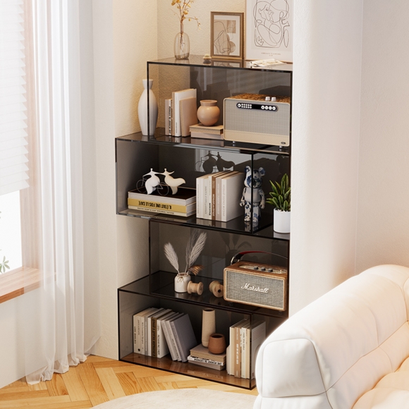 인테리어 오픈형 다용도 진열장(240cm)