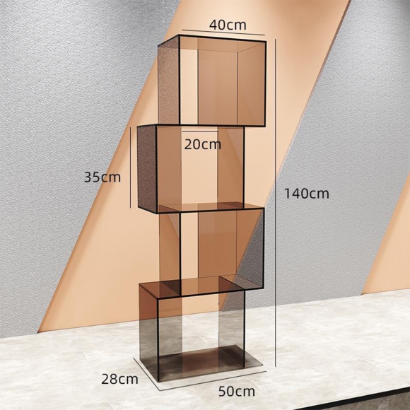 인테리어 오픈형 다용도 진열장(140cm)