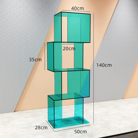 인테리어 오픈형 다용도 진열장(140cm)