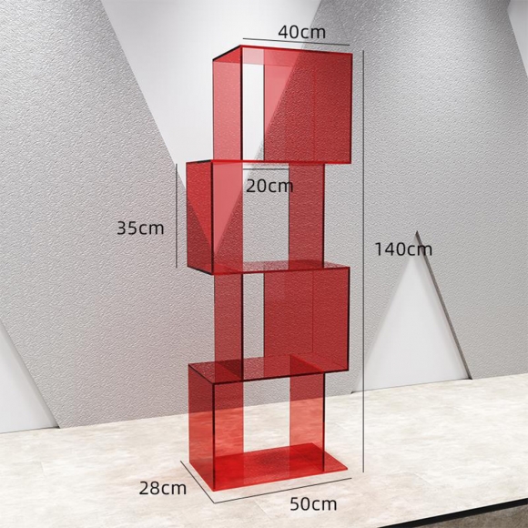 인테리어 오픈형 다용도 진열장(140cm)