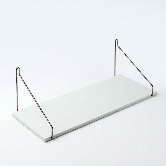 공간데코 무타공 벽선반 (50x15cm) (화이트)  