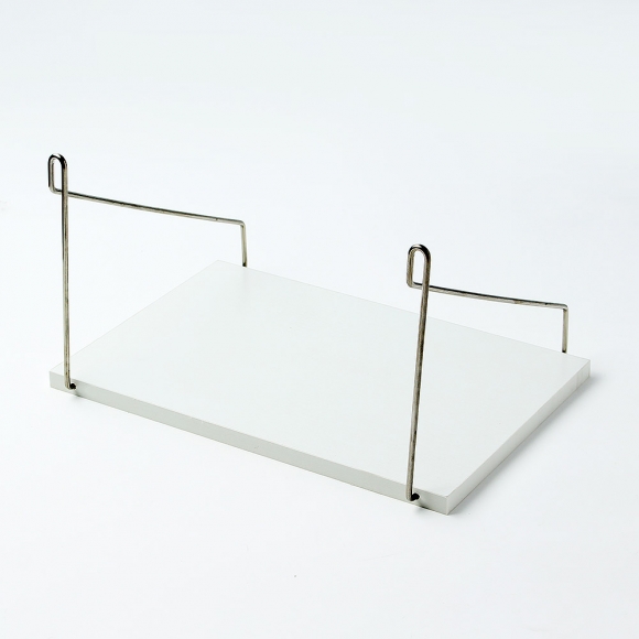공간데코 무타공 벽선반 (30x19.5cm) (화이트)  