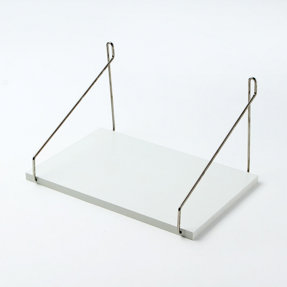 공간데코 무타공 벽선반 (30x19.5cm) (화이트)  