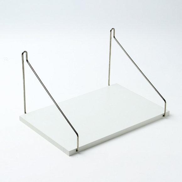 공간데코 무타공 벽선반 (30x19.5cm) (화이트)  
