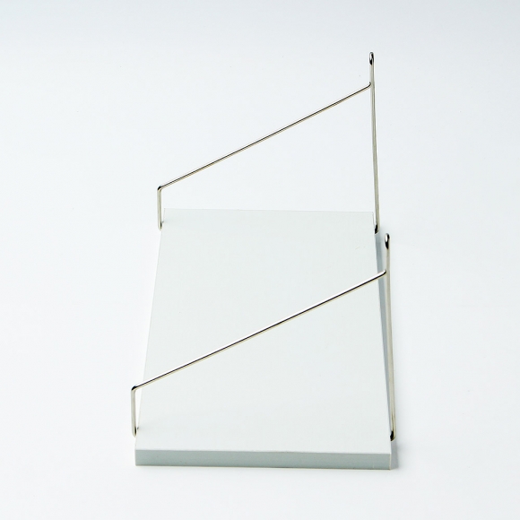 공간데코 무타공 벽선반 (40x19.5cm) (화이트)  