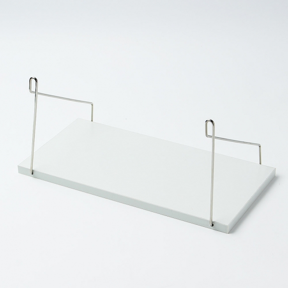 공간데코 무타공 벽선반 (40x19.5cm) (화이트)  