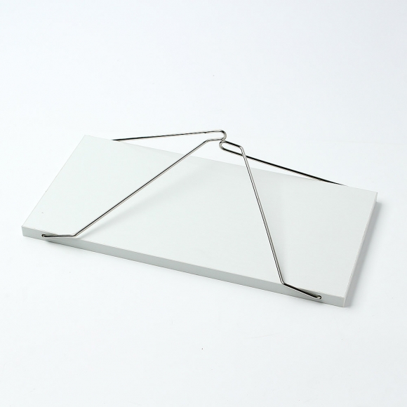 공간데코 무타공 벽선반 (40x19.5cm) (화이트)  