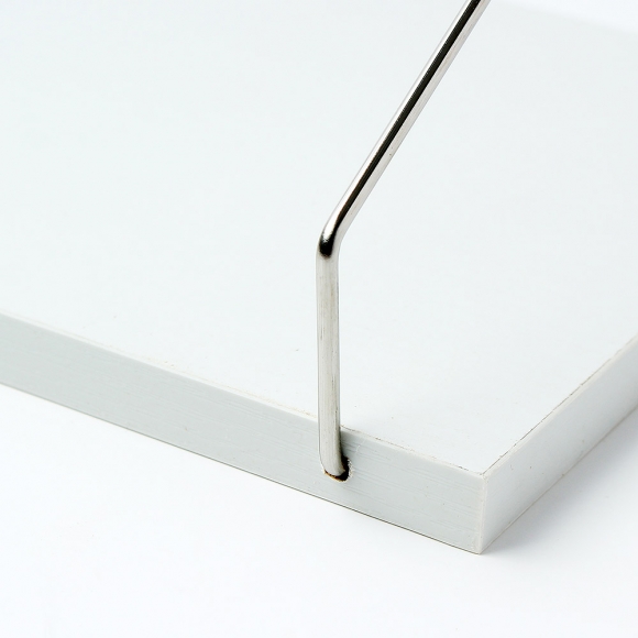 공간데코 무타공 벽선반 (40x19.5cm) (화이트)  
