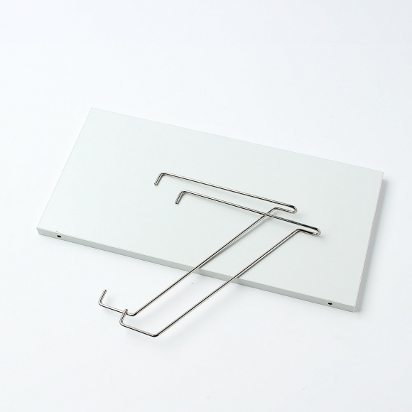 공간데코 무타공 벽선반 (40x19.5cm) (화이트)  