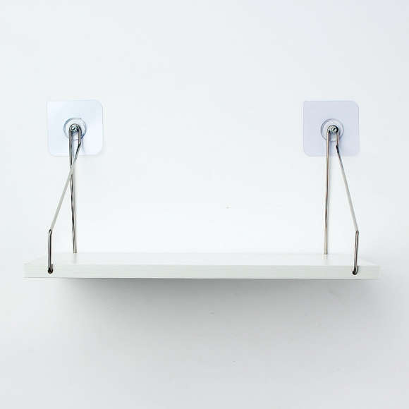공간데코 무타공 벽선반 (40x19.5cm) (화이트)  