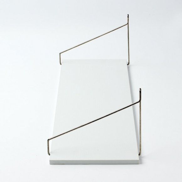 공간데코 무타공 벽선반 (50x19.5cm) (화이트)  