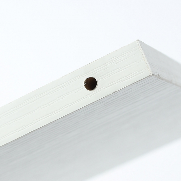 공간데코 무타공 벽선반 (50x19.5cm) (화이트)  