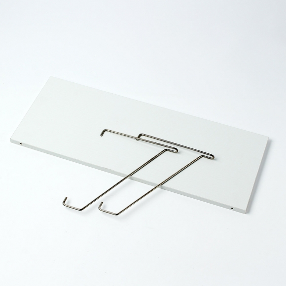 공간데코 무타공 벽선반 (50x19.5cm) (화이트)  
