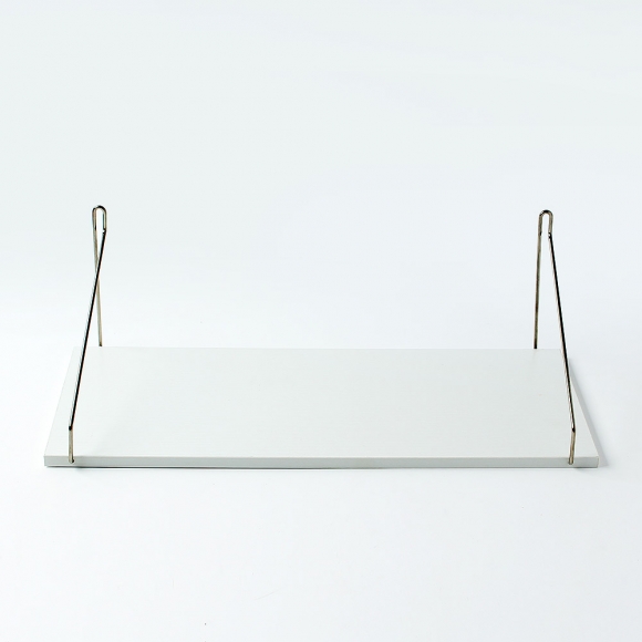 공간데코 무타공 벽선반 (50x19.5cm) (화이트)  