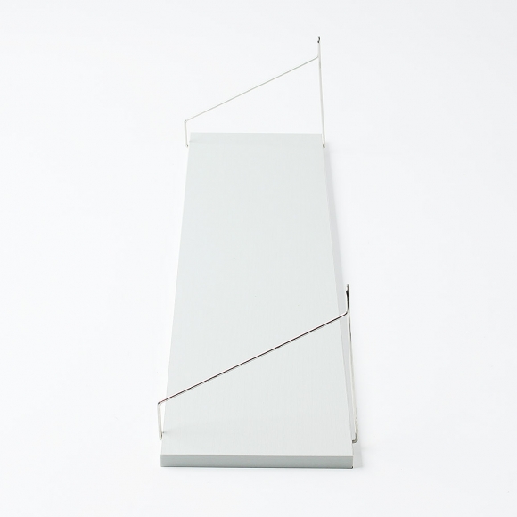 공간데코 무타공 벽선반 (60x19.5cm) (화이트)  