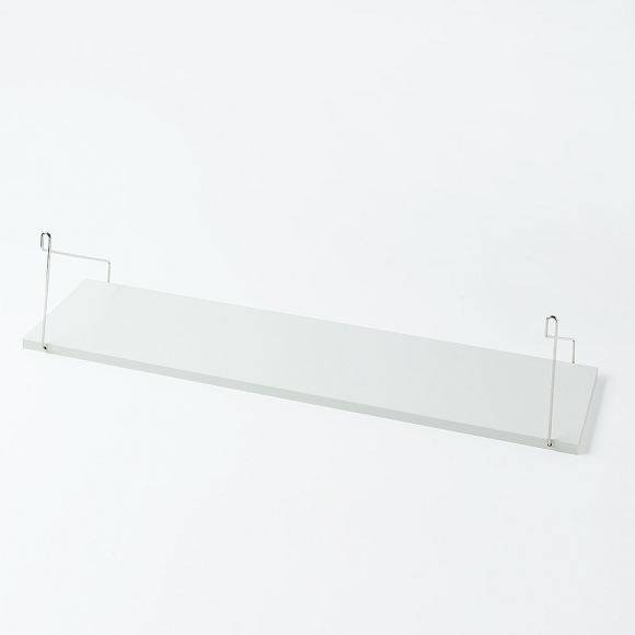 공간데코 무타공 벽선반 (60x19.5cm) (화이트)  
