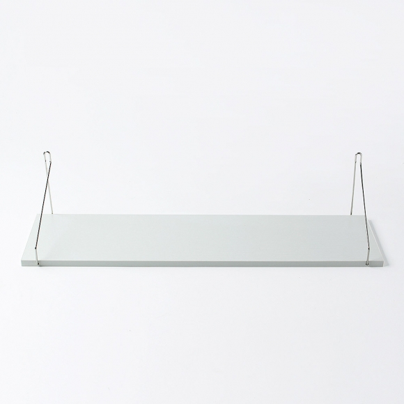공간데코 무타공 벽선반 (60x19.5cm) (화이트)  