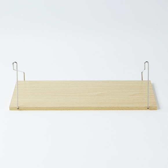 공간데코 무타공 벽선반 (40x15cm) (내추럴우드)  