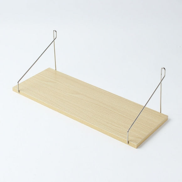 공간데코 무타공 벽선반 (40x15cm) (내추럴우드)  
