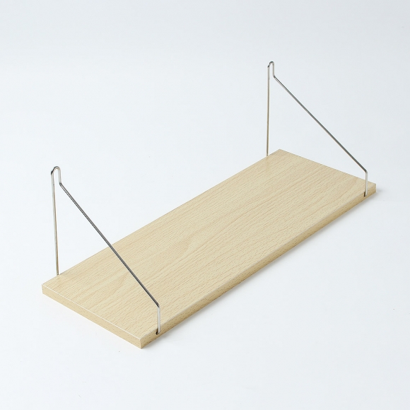 공간데코 무타공 벽선반 (40x15cm) (내추럴우드)  