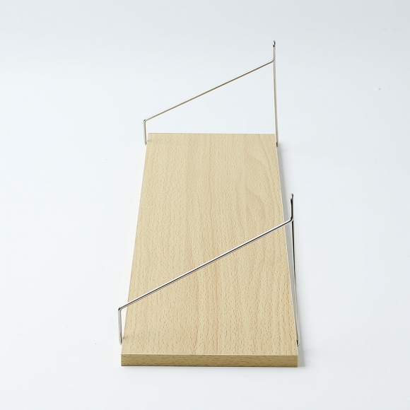 공간데코 무타공 벽선반 (50x15cm) (내추럴우드)  