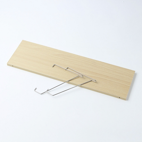 공간데코 무타공 벽선반 (50x15cm) (내추럴우드)  