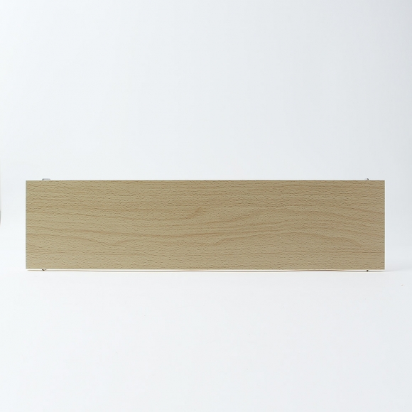 공간데코 무타공 벽선반 (60x15cm) (내추럴우드)  