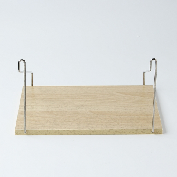 공간데코 무타공 벽선반 (30x19.5cm) (내추럴우드)  
