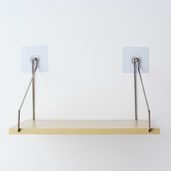 공간데코 무타공 벽선반 (30x19.5cm) (내추럴우드)  