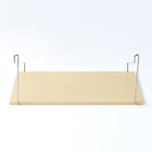 공간데코 무타공 벽선반 (40x19.5cm) (내추럴우드)  