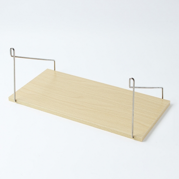 공간데코 무타공 벽선반 (40x19.5cm) (내추럴우드)  
