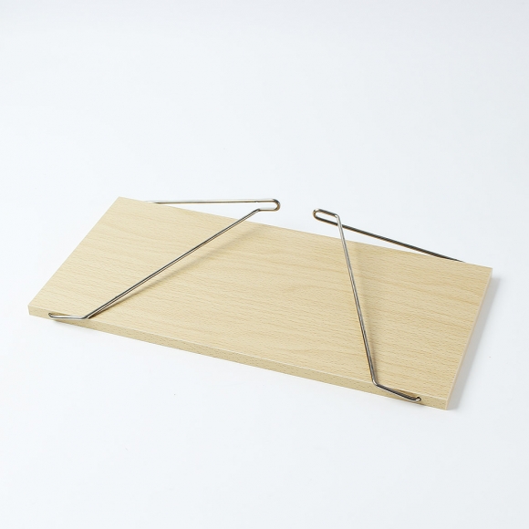 공간데코 무타공 벽선반 (40x19.5cm) (내추럴우드)  