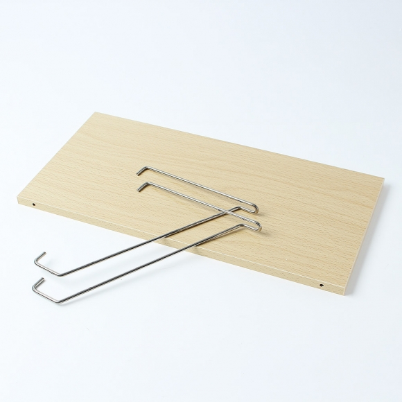 공간데코 무타공 벽선반 (40x19.5cm) (내추럴우드)  