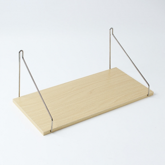 공간데코 무타공 벽선반 (40x19.5cm) (내추럴우드)  