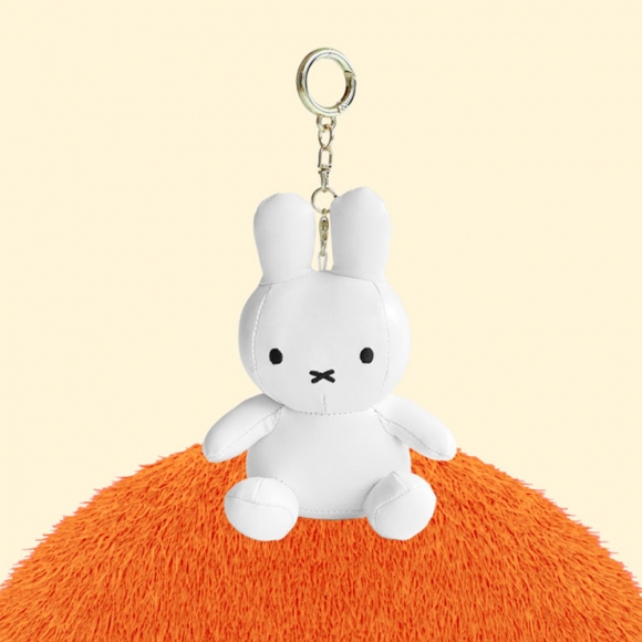 PU 미피 인형 키링(화이트)