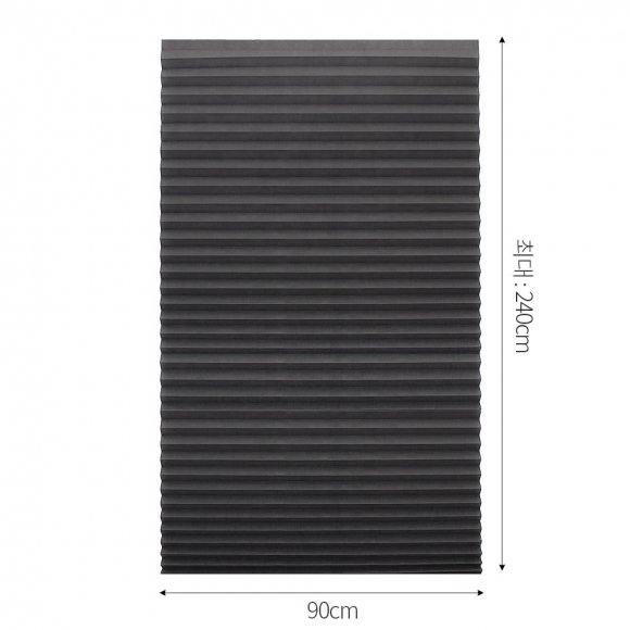 무드랩 붙이는 셀프 블라인드(90x240cm) (일반형) (그레이)