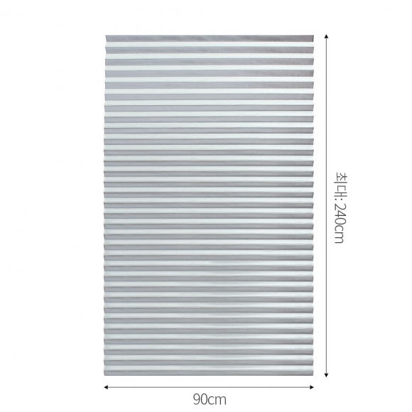 무드랩 붙이는 셀프 블라인드(90x240cm) (암막형) (화이트)