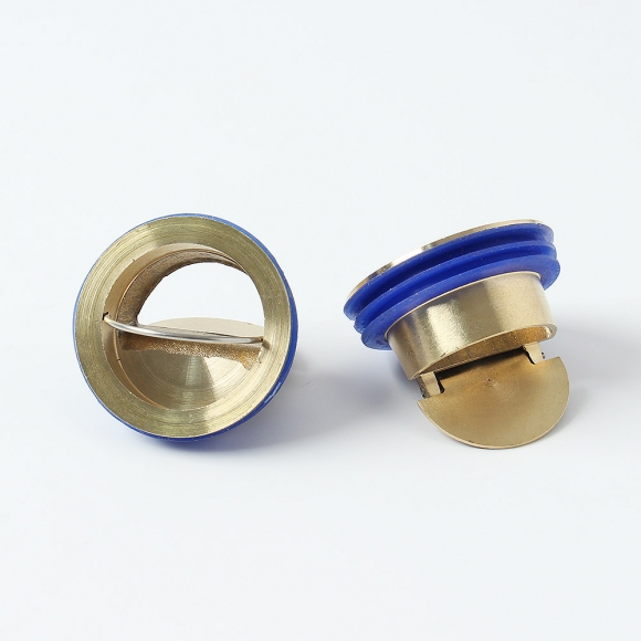 싹제로 악취 벌레차단 하수구 트랩 2p세트(황동)