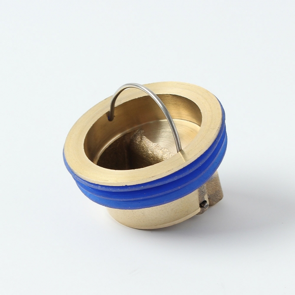 싹제로 악취 벌레차단 하수구 트랩 2p세트(황동)