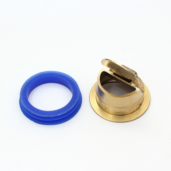 싹제로 악취 벌레차단 하수구 트랩 2p세트(황동)